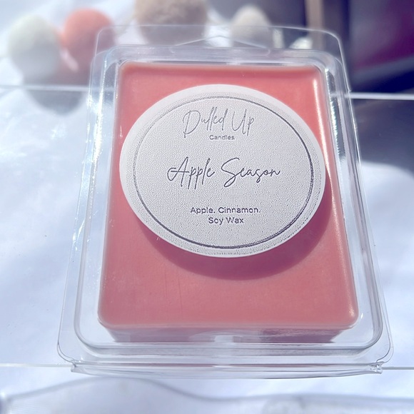 Hand Crafted Other - DolledUp Candles- Apple Season- Cinnamon Apple Scented Wax Melts